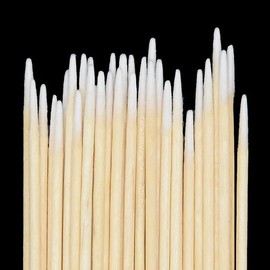 100-Piece Pointed Cotton Swab Set: Makeup, Nail, Fine Crevice Extrusion Cotton Swabs / 뾰족 면봉 100개 세트 메이크업 네일 미세 틈새 압출 면봉