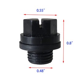 Honkador SPX1700FG Drain Plug Pool Filter for Replacement of Hayward Drain Plug spa Pump Pool Swimming Pool Pump Pipe Plug 2-Pack