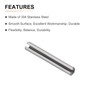 DTGN 2mm x 25mm(DxL) Slotted Spring Pins for Household Machine