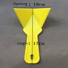 10pcs Plastic Corner Trowel, Drywall Corner Finishing Tools, Cleaning Stucco