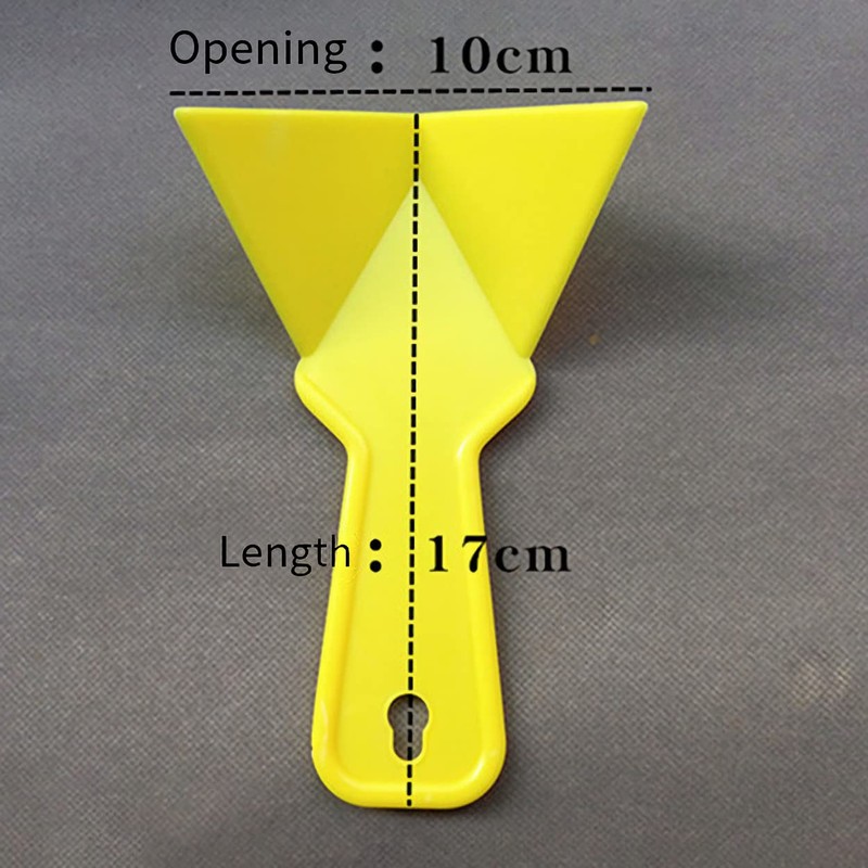 10pcs Plastic Corner Trowel, Drywall Corner Finishing Tools, Cleaning Stucco