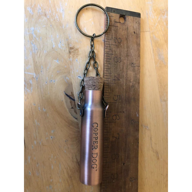 Copper Dog Dipper Whisky Cask Flask, MAKES IDEAL GIFT! NEW