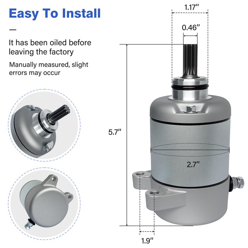 Starter Motor for Honda Rancher 350 Compatible with Rancher 350