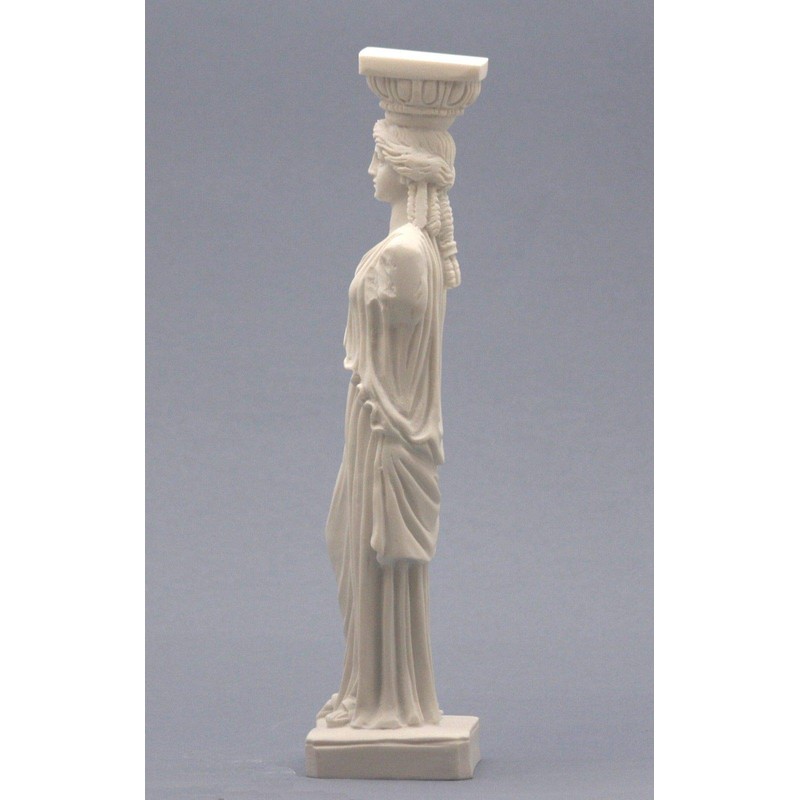 Generic Cast Alabaster Caryatid Erechtheion Acropolis Athens Sculpture
