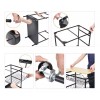 Home Ideas Carrito De Cocina De Acero/madera Con Asas Y