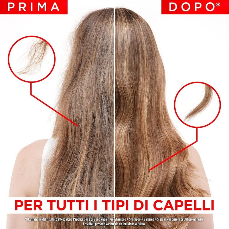 L'Oréal Paris Elvive Bond Repair Siero Senza Risciacquo, Rafforzante, Per