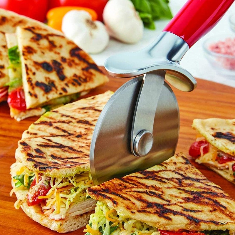 KitchenAid Classic Pizza Wheel with Sharp Blade For Cutting Through