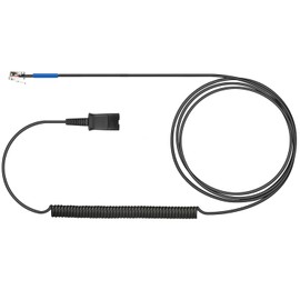 U10 Headset Adapter Cable for Plantronics Quick Disconnect Headsets RJ9 to QD Adapter Coil Cord Compatible with Cisco IP Phones 7841 7942 7821 8841 7962 7945 7965 8845 8851 7811 7941