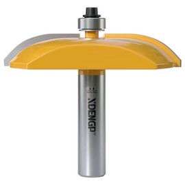 XDENGP Cove Raised Panel Router Bits 1/2 Shank for Cove-Cut, 3-1/8-Inch Diameter, Shaker Raised Cabinet Door Making Frame Panel Design Router bits for use with Rail and Stile Moulding Router bit