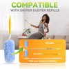 50 Pack 360° Dusters Refills Compatible with Swiffer Duster Handles