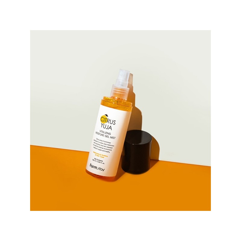 Farmstay Citrus Yuzu Vitalizing Moisture Gel Mist 120ml / 팜스테이