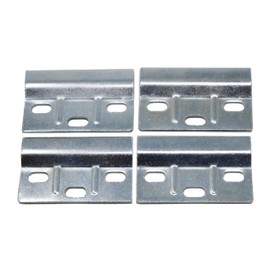 fiXte Extra Heavy Duty Kitchen Cabinet Hanging Brackets Hanger Plate for Wall Mounting Cupboards 63mm x 38mm x 2mm (4 Pack)