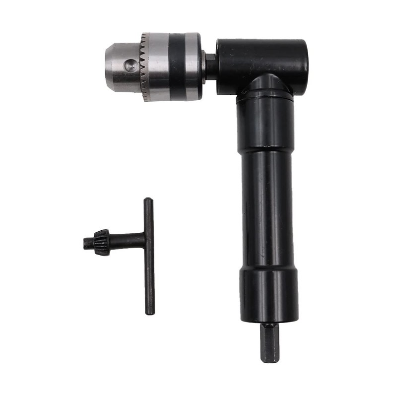 ZONADAH Metal Head Carbon Steel Right Angle Bend Extension Chuck