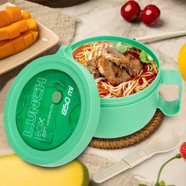 Unbreakable Microwave Soup Mugs with Lids and Handles,Microwave Ramen Bowl with Lid for Soup and Instant Noodles,Oatmeal, Gumbo, Salad,BPA Free
