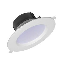 ILLUX Lámparas LED Downlight Empotrable Focos de Techo para Sala, Comedor, Cocina, Cuarto Potencia Máx 10 W Luz Fría 6500K TL-6011.B