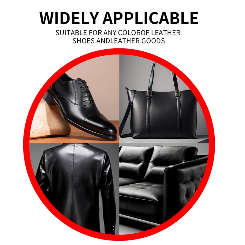 IKI Black Shoe Polish for Leather - Shoe Shine Kit