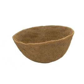 Garden Artisans 22 in x 12 in Molded Coco Liner for Bellus & Flat Bottom Hanging Baskets 4 Pack