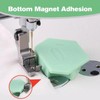 2PCS Magnetic Seam Guide for Sewing Machine,Multifunctional Hemmer Guide with