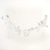 Wedding Decoration - Happily Ever After Stitched Garland - 1.5
