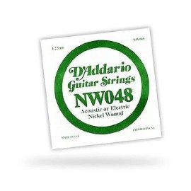 D'Addario Single .048 XL Nickel Wound String