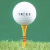 Green Swing Bamboo Golf Tees 70mm | Strong Sustainable Biodegradable