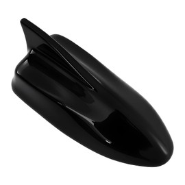 AMSPRAC Shark Fin Antenna Cover,Car Roof Antenna Caps Compatible with Hyundai Kona 2018 2019 2020 2021 2022 2023,96210-J9300,Roof Topper Cover Replacement,Glossy Black,1PCS,Without Chip