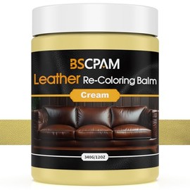 Leather Recoloring Balm - Restore Faded Couches & Car Seats
