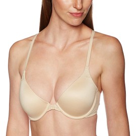 Self Expressions Comfort Obsession Demi Lace T-Back Bra (05650) 34C/Latte Lift