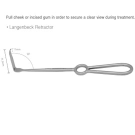Osung Dental Langenbeck Retractor Premium -RTP90-1