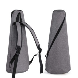 cobalt planet Ukulele Rucksack Ukulele Case, 21/23 Inch Soprano Size, Case for Ukulele, Protective Cushion, gray, Backpack Style