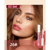 Melemando 12PCS Matte Liquid Lipstick Set Non-Stick Cup and Not