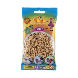 Hama 10.207-75 Tan-1,000 Beads in Bag, Multicolour