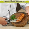 Albert Austin Multipurpose Sharp Kitchen Scissors with Protective Cover Stainless