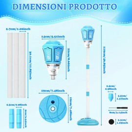 Macchina per Bolle, con Luci e Musica, Acchina Automatica per Bolle