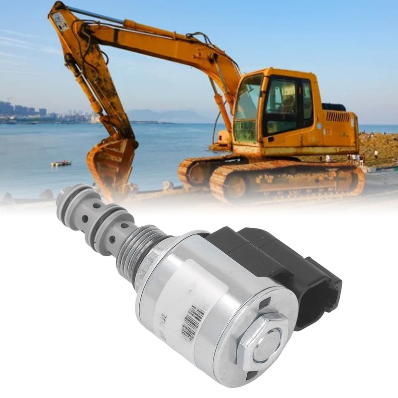 Excavator Solenoid Valve Fast Switching Alloy Steel Solenoid Valve Replacement