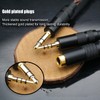 4.4mm Balanced Female to 3.5mm Stereo Male Adapter Cable, Gold
