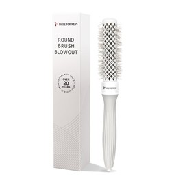 EAGLE FORTRESS Innovative Bristle Ceramic + Ionic Round Brush –Thermal Barrel – Fast-Drying Blowout Brush -43