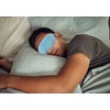 Blue Eye Mask for Sleeping,Soft and Comfortable Fabric, Eye Shade