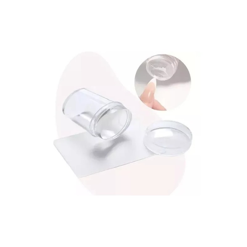 Universo en Linea Kit Estampador De Sellos Para Uñas Y