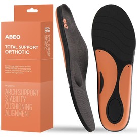 ABEO Total Support Metatarsal Insoles for Men | Metatarsalgia Insoles | Metatarsal Orthotics for Men | Orthotic Inserts for Men | Arch Support Inserts Men | Black 11 Medium