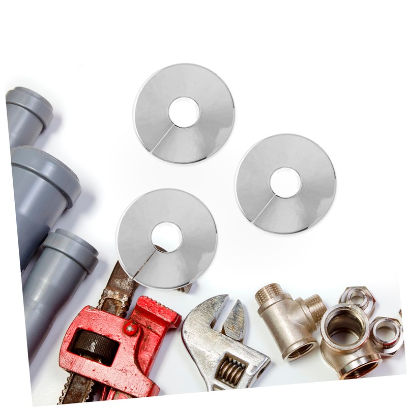 Operitacx Radiator Pipe Cover Set Sturdy Plastic Pipe Collars for