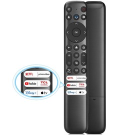 Replacement Remote for TCL TV Remote, Compatible with TCL Google TV Remote Q6/Q7/QM8/S3/S4 Series, Q550G Q650G Q670G Q750G QM850G S370G S450G S470G S550G FHD HDR LED UHD QLED Smart TVs