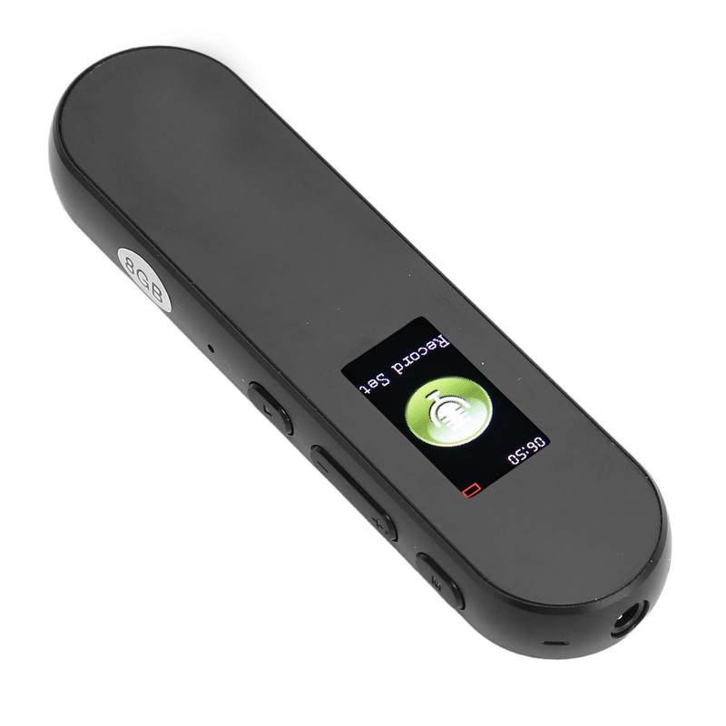 Digital Voice Recorder Noise Reduction AI Smart Omnidirectional Voice Control