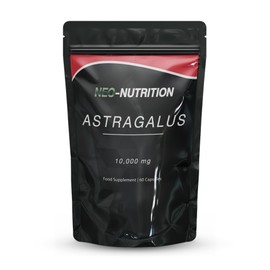 Astragalus 10,000mg | 20:1 Extract (500mg) | 60Vegan Capsules | 20% Polysaccharides | High Strength Immune & Energy Support | No fillers