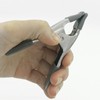 1 Piece White Metal Clamps Chrome Plated Tarpaulin Clamp Heavy