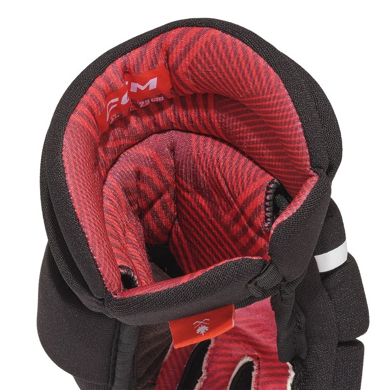 CCM Next Ice Hockey Gloves Junior (Black/White, Size: 11)