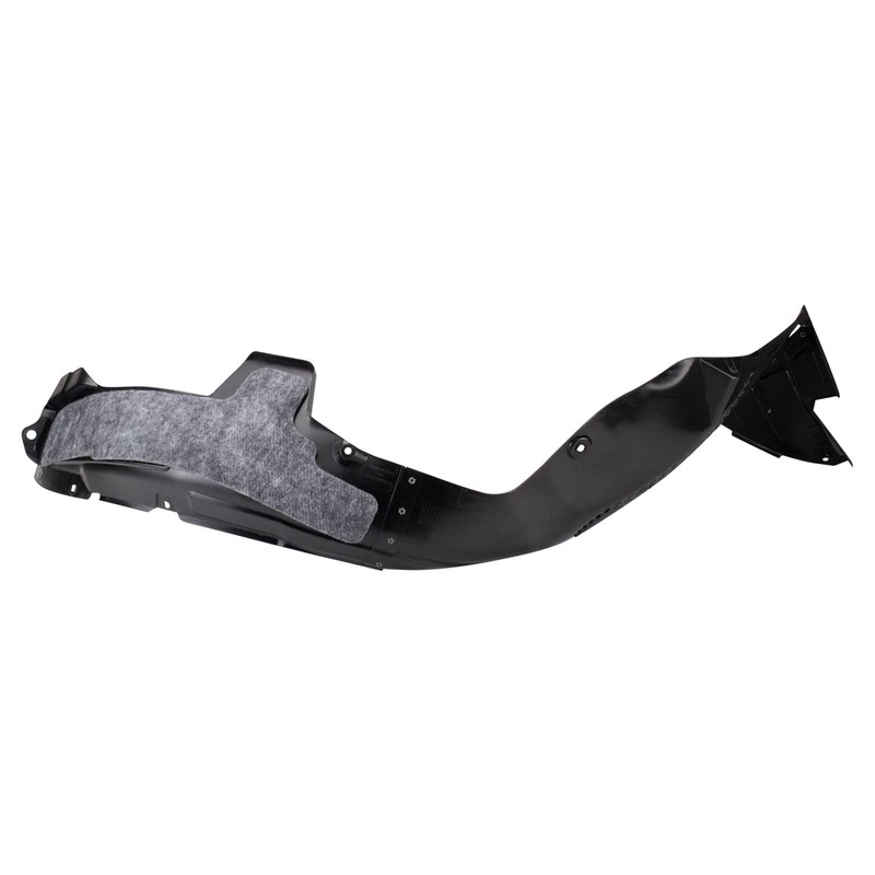 TRQ Front Right Inner Fender Liner Black Passenger Side Compatible
