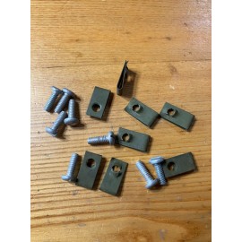 Polaris NOS Vintage Polaris 65 66 67 68 Hood 8Bolt Kit 11409 Mustang Colt Voyager Larson