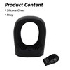 LeoTube Silicone Cover for JBL Clip 5 Bluetooth Speaker, Protective