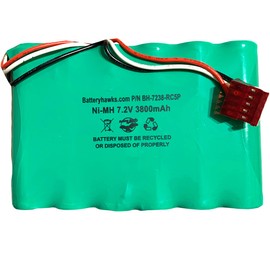 03-08-0450 Vital Signs 03080450 7.2v 3800mAh Ni-MH Battery Pack 750 740 940X 730 740 750 120336 6036 Medical Systems Monitor Cas NIBP